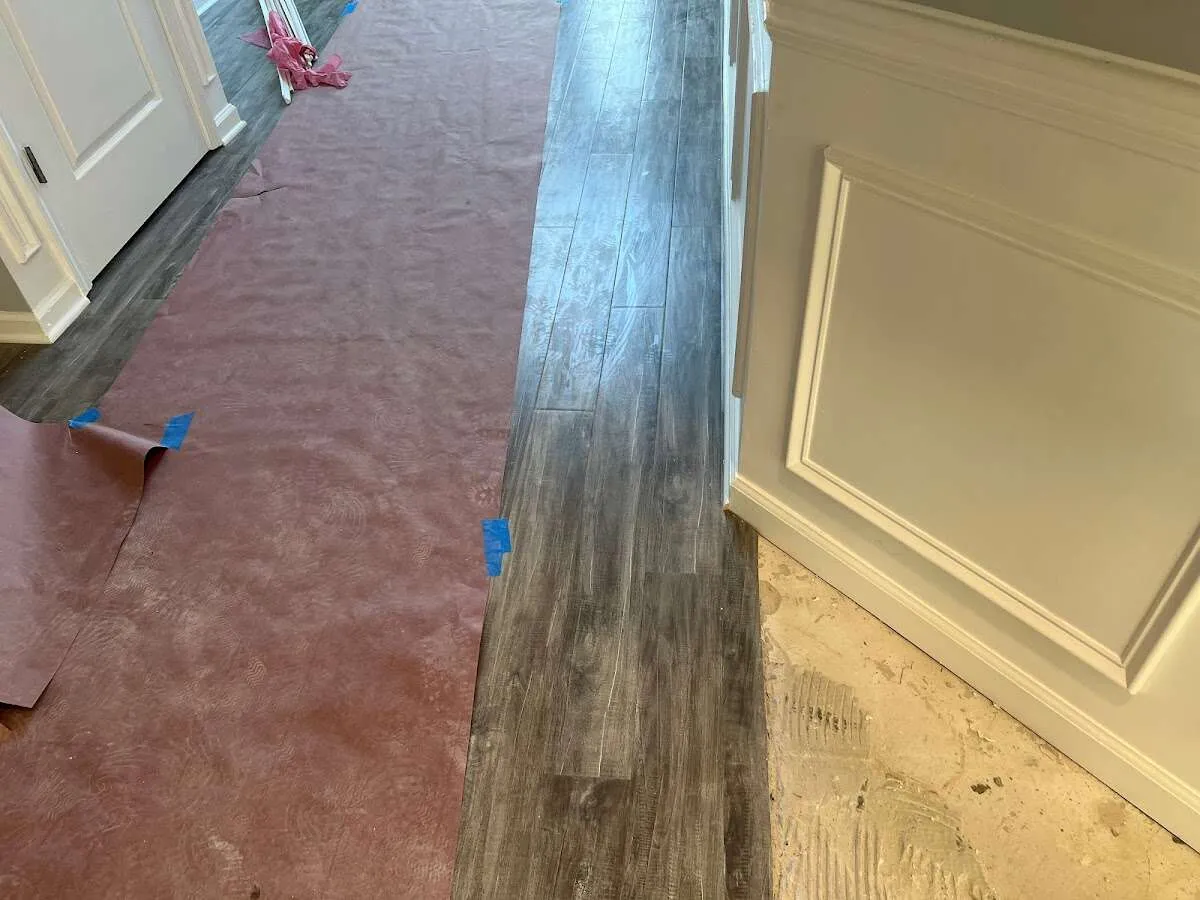 Completed marble shower restoration in Hazle